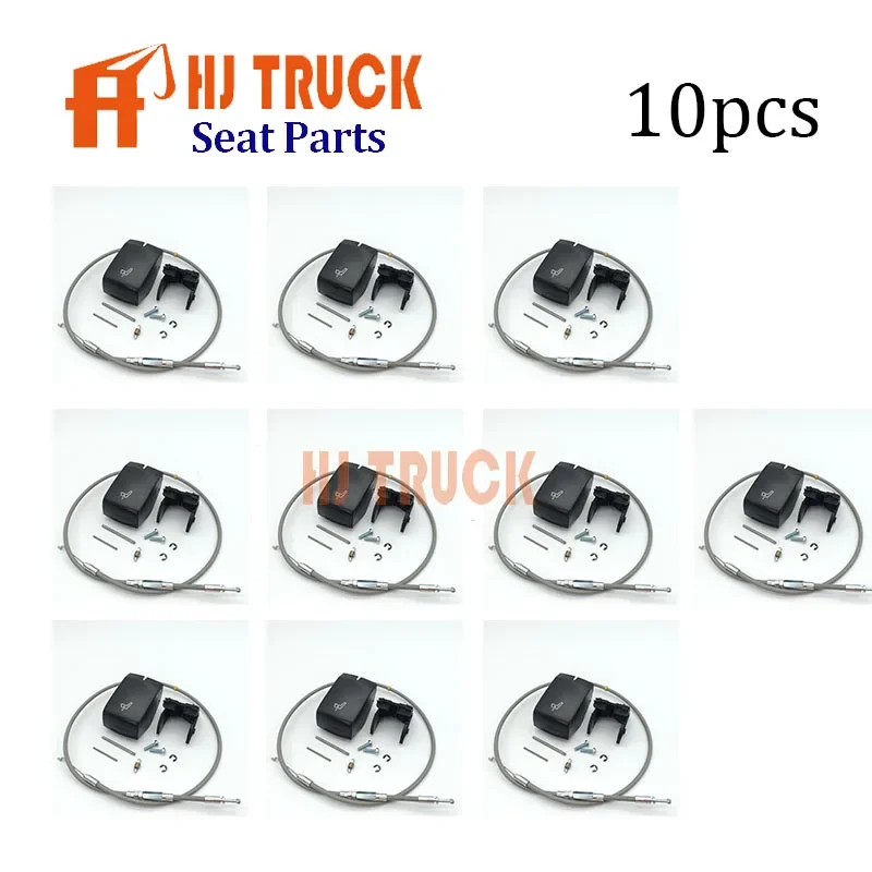 

10шт 1498834 Аксессуары для грузовиков, переднее левое сиденье, комплект для ремонта кабеля пневматической подвески для аксессуаров Scania