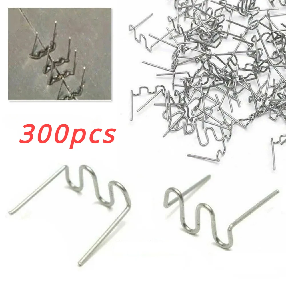 Kit de Ferramentas de Soldagem de Plástico para Reparação de Carros Soldador Unhas de Derretimento a Quente Máquinas Suprimentos Equipamentos Especiais 06 08 mm 300 Pcs