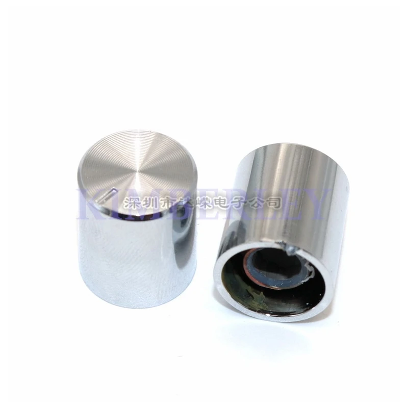 

10PCS Plastic Knob Potentiometer Knob Cap Solar Plated Knob Power Amplifier Audio Volume Adjustment Switch Cap