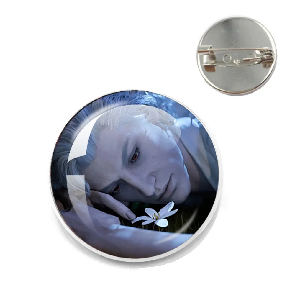 لعبة Astarion Baldur's Gate أنيمي دبابيس الكرتون دبابيس تأثيري التلبيب شارات حقيبة الظهر مجوهرات اكسسوارات المشجعين جمع هدية