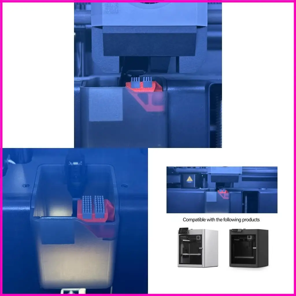 

Printer Accessories Nozzle Brush Replacement Hotbed Mounted Silicone Wiper