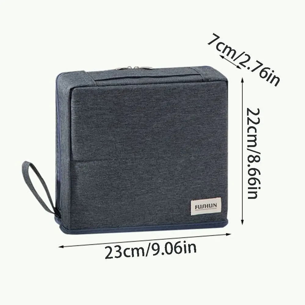 Large Capacity Vertical Makeup Bag Portable Wear-resistant Skincare Storage Bag Standable Multifunctional Student Stationery Bag