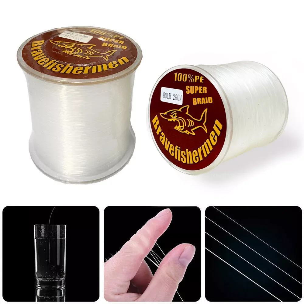 

160m-1860m 12lb-100lb Clear Monofilament Fishing Line Nylon Mono Super Strong Durable Sea/Freshwater Fishing Line Tackle