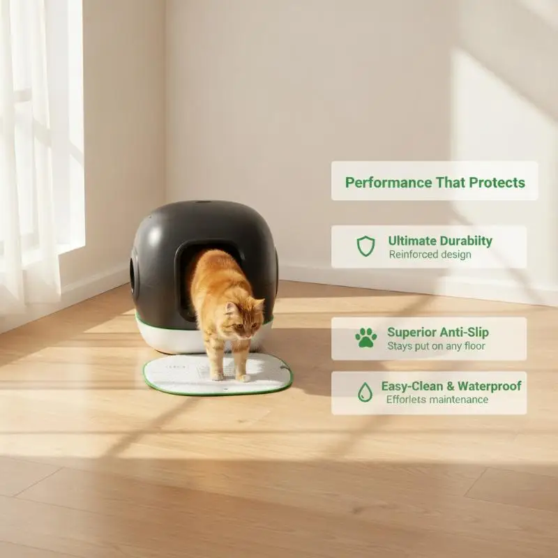 New MAX 2/MAX PRO Sandbox Litter Box Mat High-Performance Three Prevention Pad Is Suitable Cat Toilet Cushion