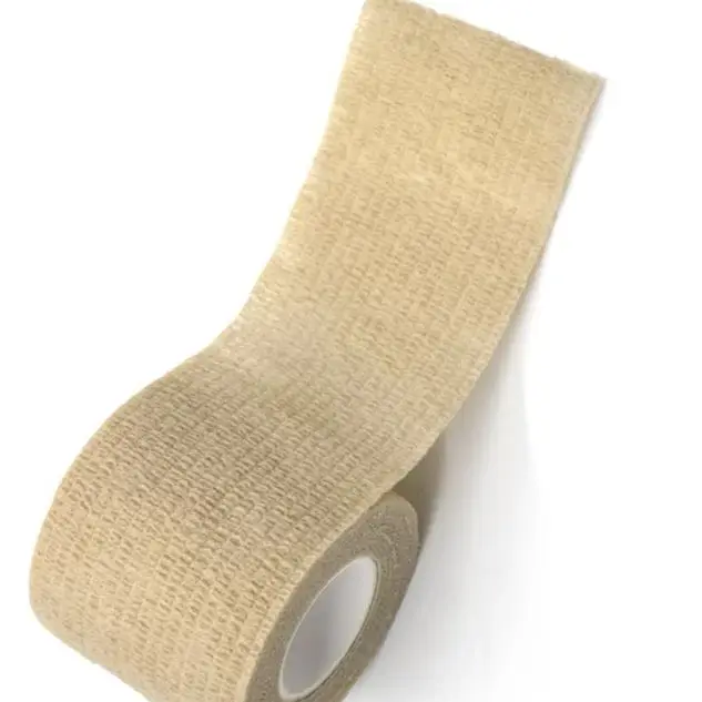 غير المنسوجة مطاطا الرياضة الذاتي لاصقة طبية مرنة التفاف الشريط Elastoplast ل الركبة إصبع الكاحل النخيل منصات دعم الكتف