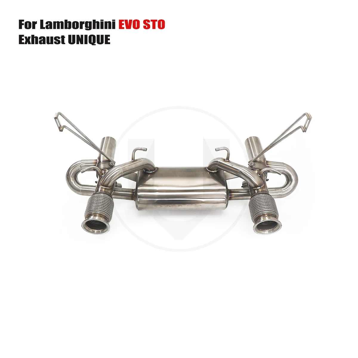 

UNIQUE manifold downpipe For Lamborghini EVO STO V10 5.2L Equal Length SS304 exhaust manifold With insulator