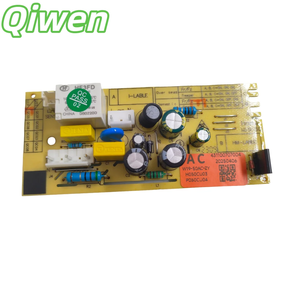 

Новая плата управления холодильником, схема материнской платы, печатная плата W19-50 W19-50AC, холодильник с морозильной камерой в сборе