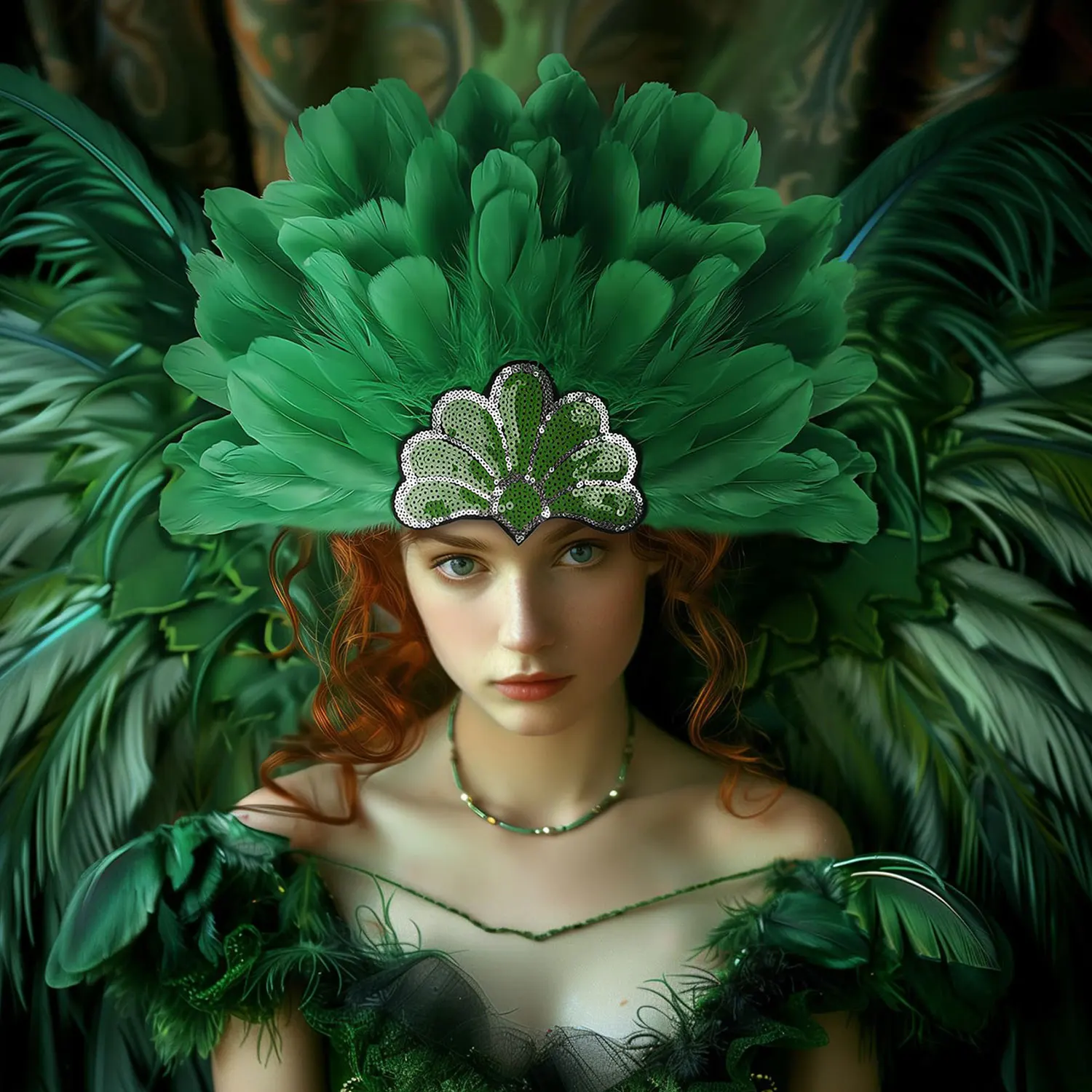 متعدد الألوان ريشة غطاء الرأس عقال أنثى حزب إكسسوارات الشعر يتوهم أغطية الرأس Fascinator قسط الشعر الحلي