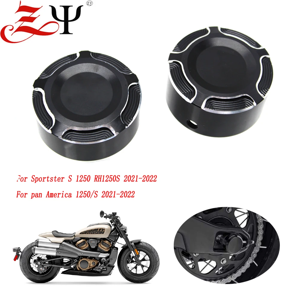 

For Harley Sportster S 1250 RH1250 S PAN AMERICA 1250 S PA1250 Motorcycle Accessories Rear Axle Nut Covers