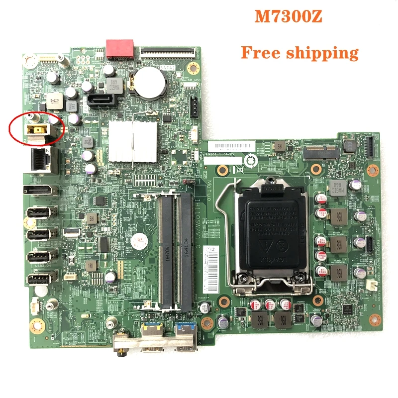 

Материнская плата для Lenovo ThinkCentre M7300Z M7300Z-N00 M700Z AIO IH110SW/V1.0 LM70Z 00UW248, материнская плата на 100% протестирована, полностью работает