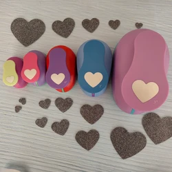 1PC Heart Hole Punch 8mm 15mm 23mm 36mm 49mm 72mm DIY Embossing Scrapbooking Machine Love Paper Cutting Cutter Child Cutter Tool