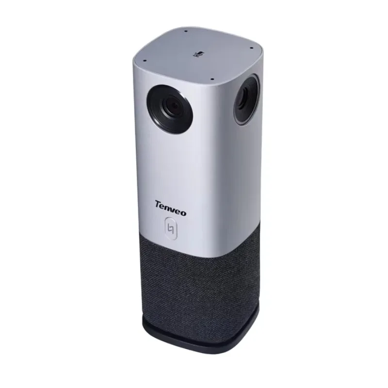 2025 TEVO-CC600 All-in-One Webcam 360° And 4 Microphones Compose/Focus/Grid/Body Fit/Speaker/Top-Down For Crystal-Clear Audio