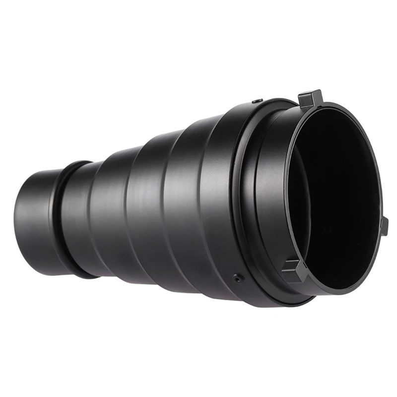 Conical Snoot with Honeycomb Grid 5Pcs Color Filter Kit for Bowens Mount Studio Strobe Monolight Photography Flash-AD23 view 2