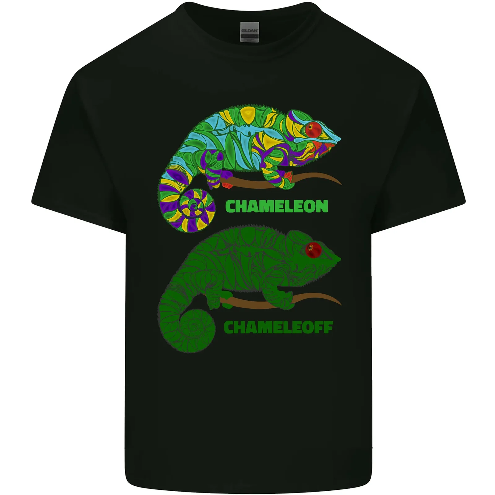 

Chameleoff Chameleon Funny Off On Kids T-Shirt Childrens