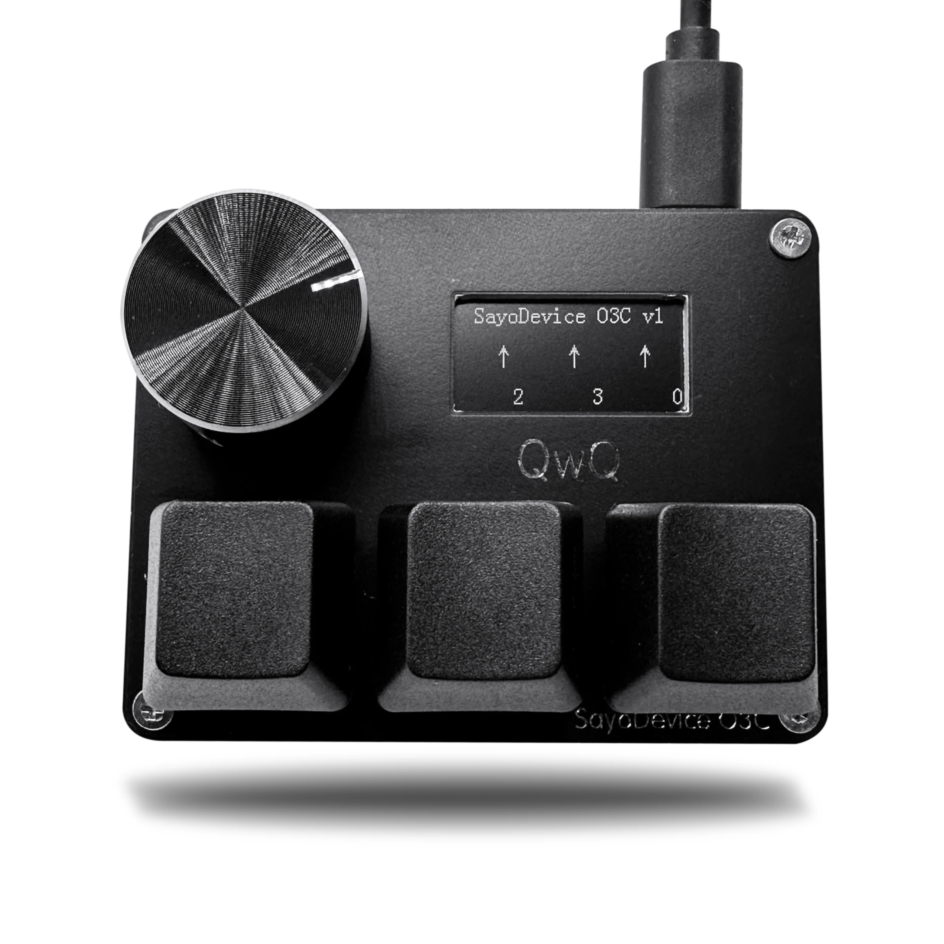 SayoDevice Rapid Trigger Magnetische Schalter RGB Musik Spiel Tastatur Lautstärkeregler Für O3C DJMAX SDVX Geometrie Dash Büro Tastatur
