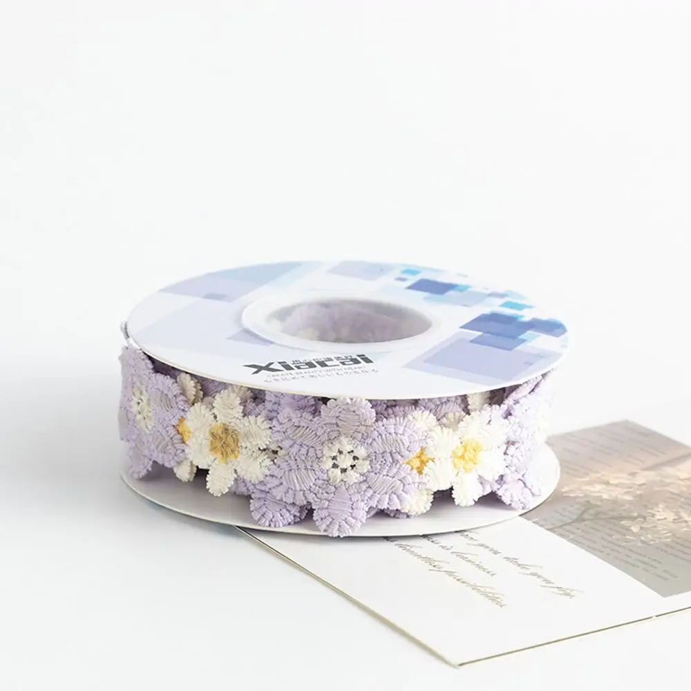 300 سنتيمتر 3 سنتيمتر زهرة تقليم الشريط الدوبامين المطرزة الدانتيل والتطريز صور الدعائم القوس زين الخياطة الحرفية لفساتين الزفاف #3