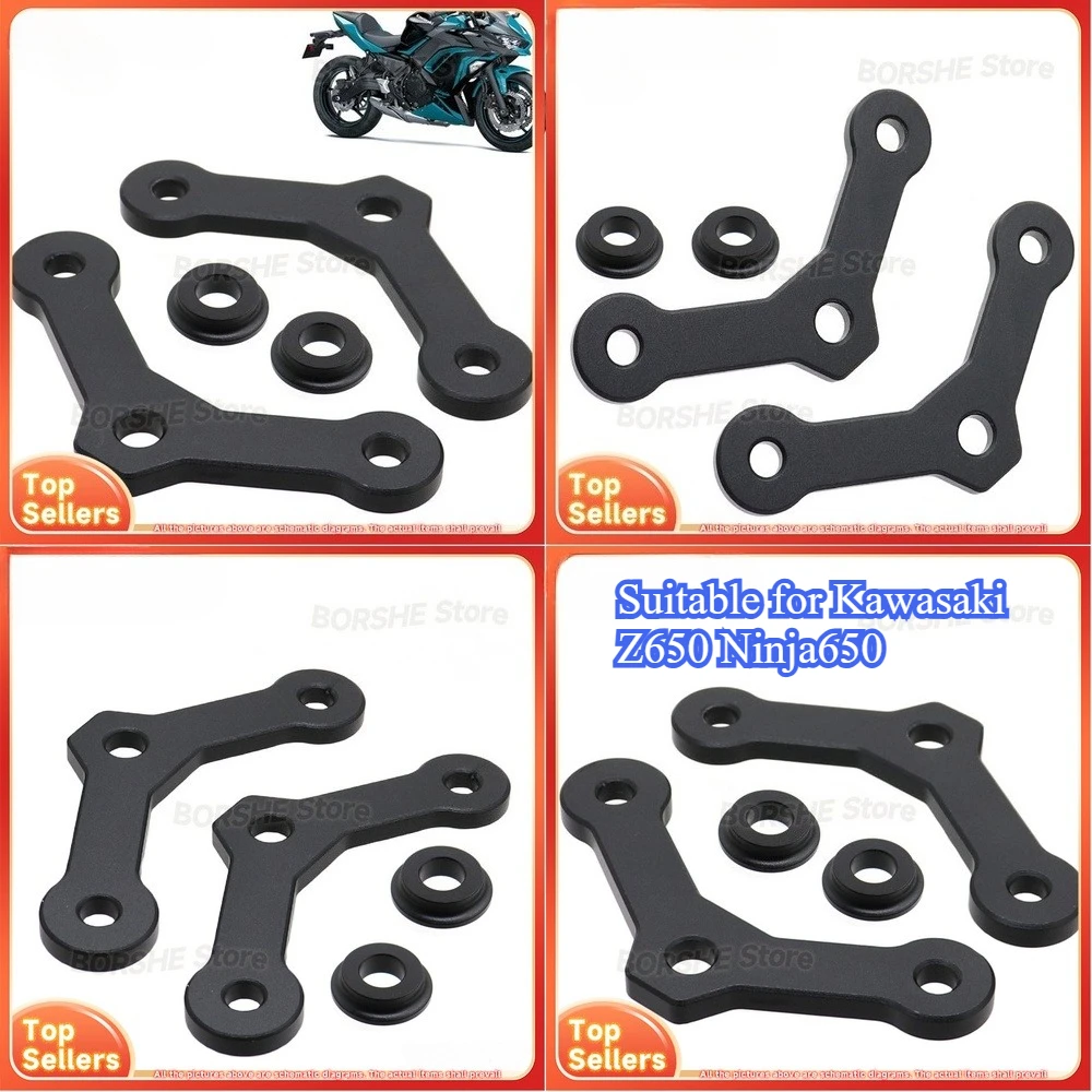 

Suitable for Kawasaki Z650 Ninja650 20 Motorcycle Seat Height Adjustment Lowering Link Dog Bone Kit 20mm Drop