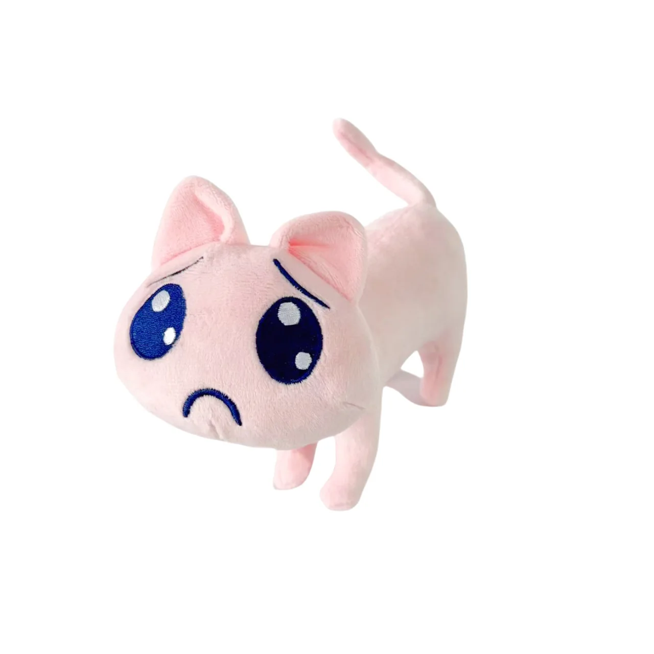 Kawaii الكرتون لعبة المحتاجة فتاة جرعة زائدة كانجيل تأثيري A P الوردي القط كوس السكر A P القط ألعاب من نسيج مخملي للأطفال عيد ميلاد هالوين هدية
