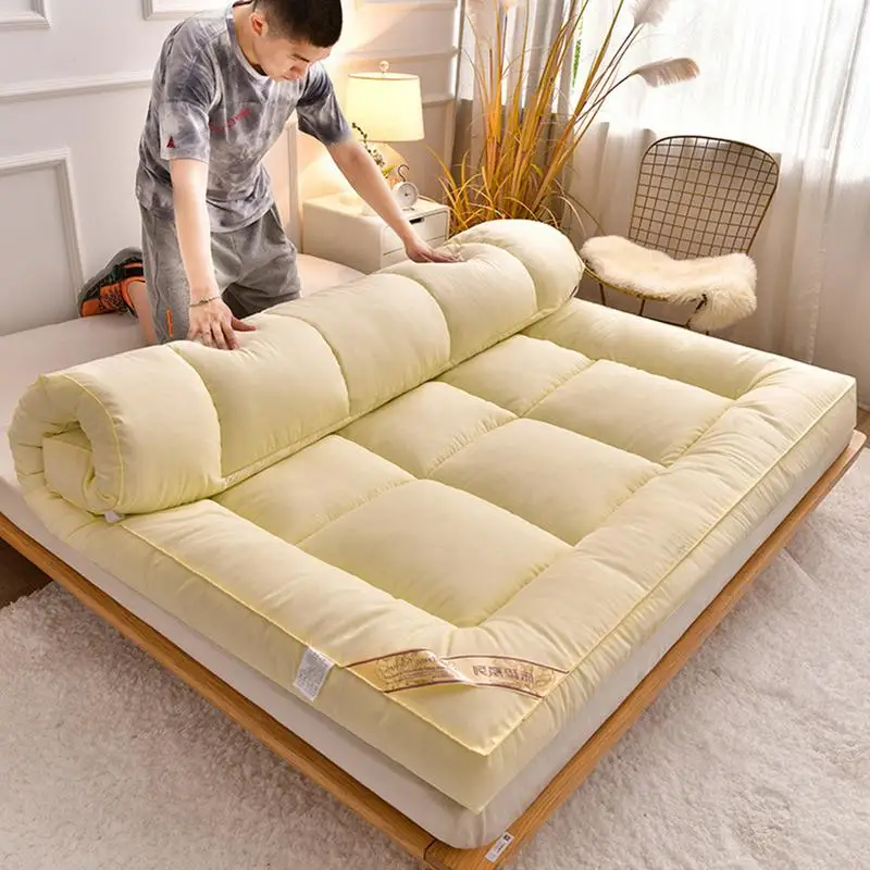 8cm verdickte Matratze Kissen weiche Tatami Matten Home Hotel Student Falt matratze Schlafsaal Einzel Doppelbett Matratze