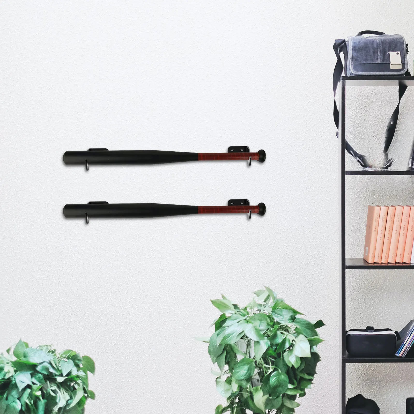 

Baseball Bat Stands Holder Rack Hockey Bat Display Rack Storage Display Softball Black Acrylic Durable Team Sports