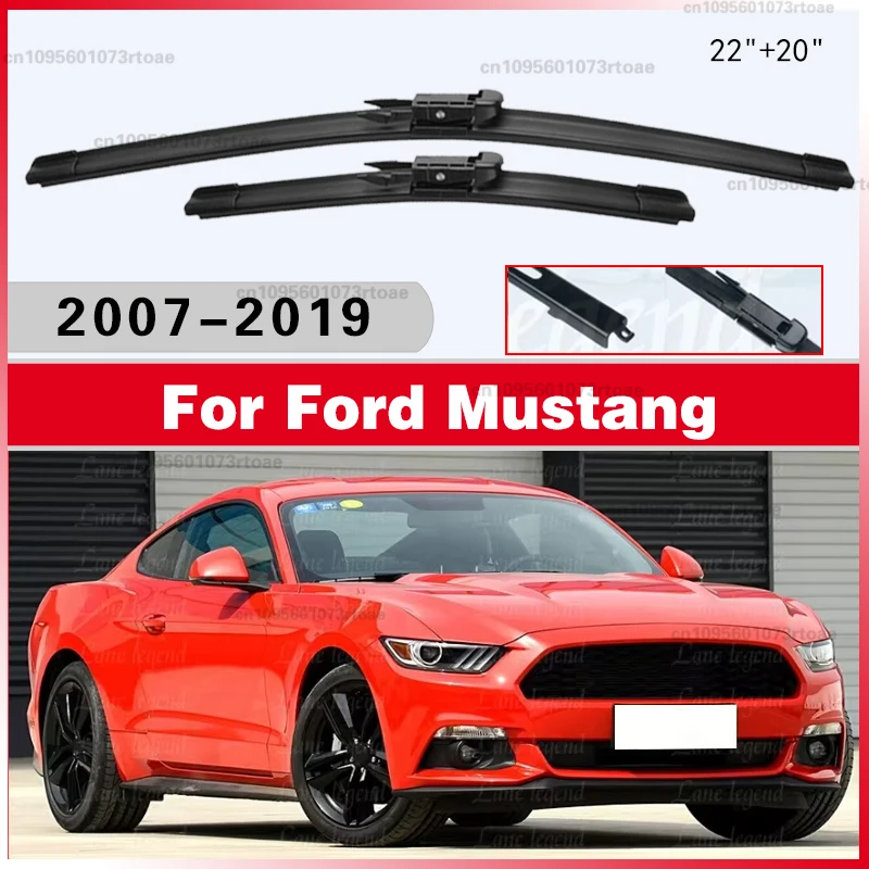 

Car Accessories Car Wiper Blades for Ford Mustang 2007~2019 2015 2016 2017 2018 2019 S550 EcoBoost Export GT Front Windshield