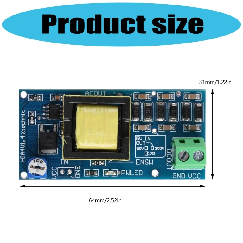 2025 وحدة تزويد طاقة جهاز الأمن الجديدة 280V 1200V فولتية قابلة للتعديل