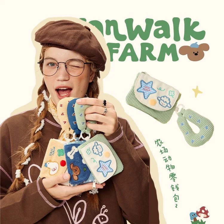carteira-de-mao-feminina-vanwalk-serie-farm-bolsa-transversal-casual-portatil-carteira-curta-de-algodao-com-design-de-nicho