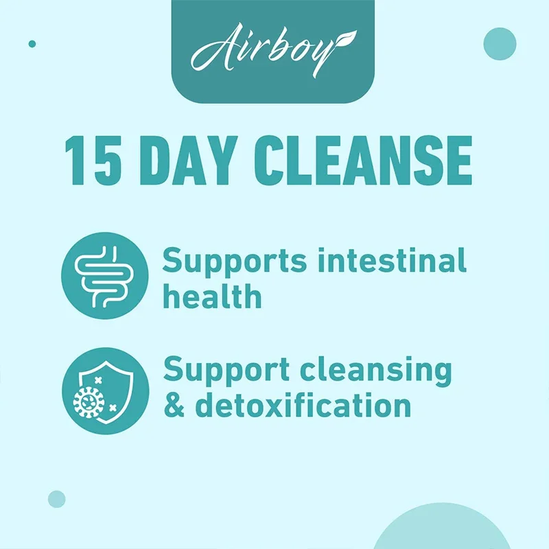 15 Day Cleanse and Detox - Helps with Digestion, Fat Burning & Metabolism, Immunity, Energy, Focus & Mood