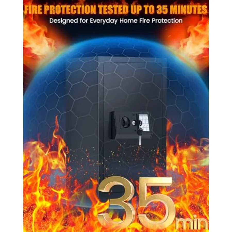 Heavy duty steel safe construction