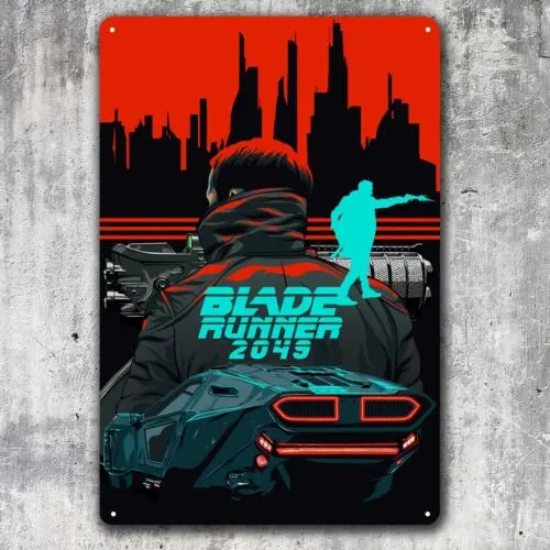 Blade Runner 2049 Movie Metal Poster -  Collectable Tin Sign - 20x30cm sign