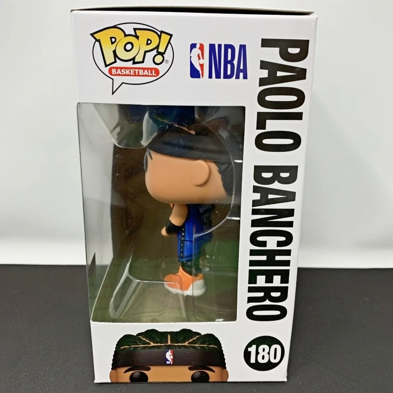 Funko Pop! Original NBA Orlando Magic Paolo Banchero #180 Vinyl Figure Sports Collectible Model Desktop Ornament Gift for Fans view 4