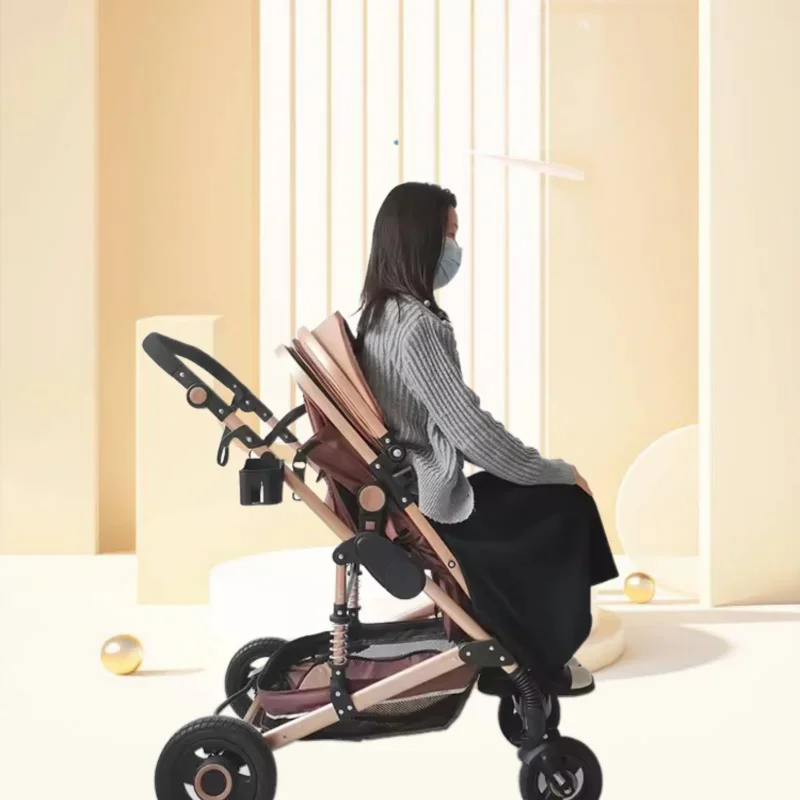 High Quality 3 in 1 baby stroller luxury high landscape poussette Multi-Functional baby pram baby strollers for travel