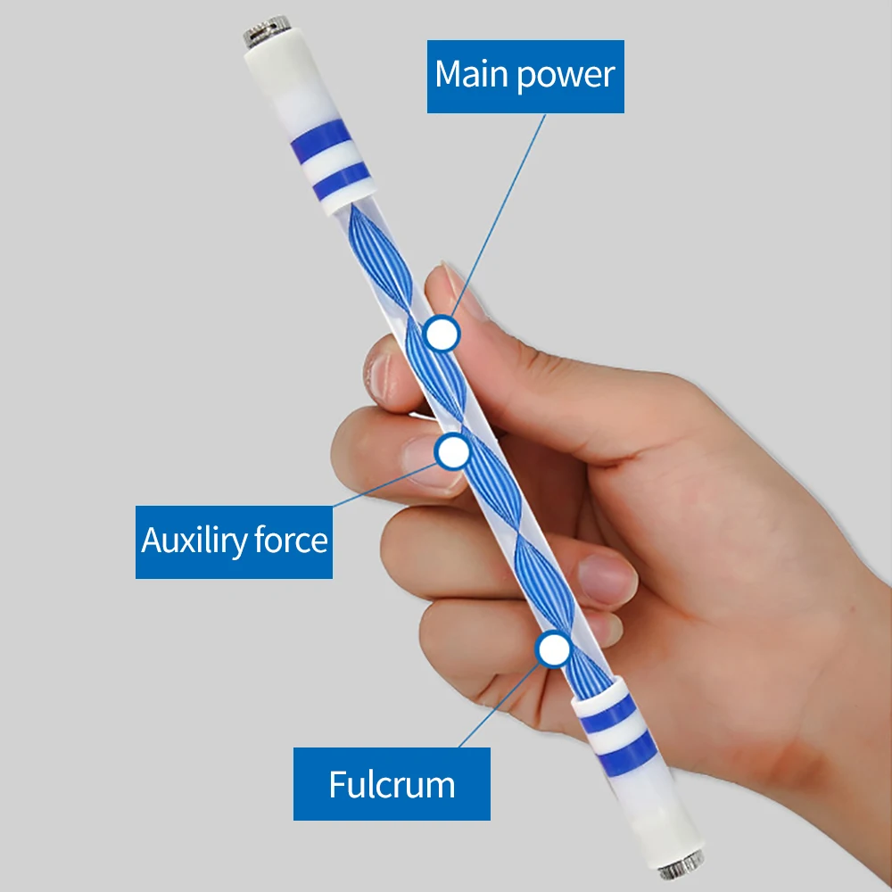 Illuminated Spinning Colorful Pen Creative Rolling Special ColorfulPen Kids Release Pressure Spin Toy Pocket Flash Spinning Pen