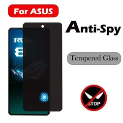 Privacy Tempered Glass For Asus ROG Phone 3 5 6 7 8 Pro Ultimate  Anti Spy Screen Protector For Asus  Zenfone  8 9 10 Glass