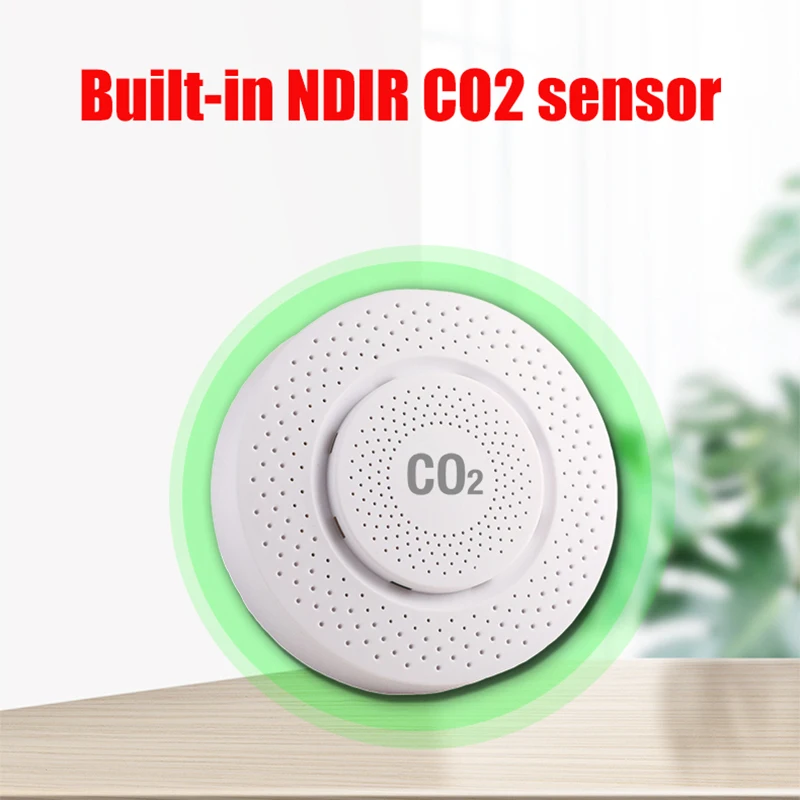 Imagem -06 - Tuya-sensor de Dióxido de Carbono Detector de Co2 Alarme Ndir Ligação de Casa Inteligente Sensor de ar Tuya Smart Life App