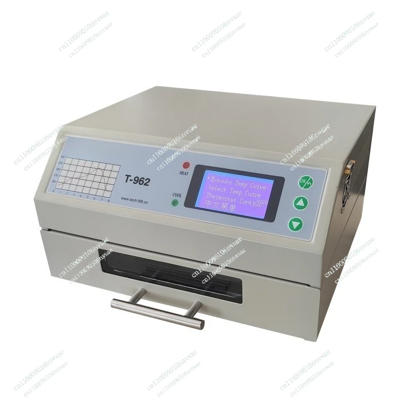 

T-962 паяльная оплата, высокотемпературная бессвинцовая SMT, стабильная инфракрасная интеллектуальная печь оплавления