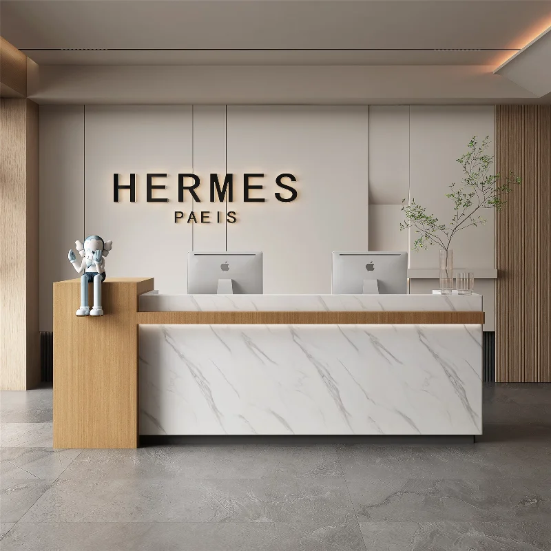 

Стойка регистрации в китайском стиле Барная стойка Салон красоты Стойки регистрации Ресторан Клуб Офисная мебель Рецепция и стол YS40CC