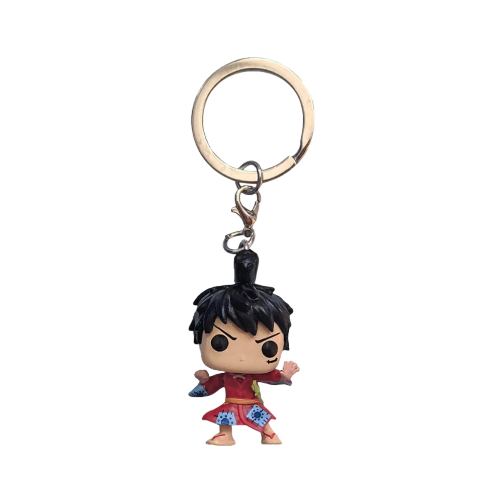 New Pocket Keychain Nezuko Tanjirou Zenitsu Inosuke Keychain Cute Vinyl  Action Figure Toys view 3