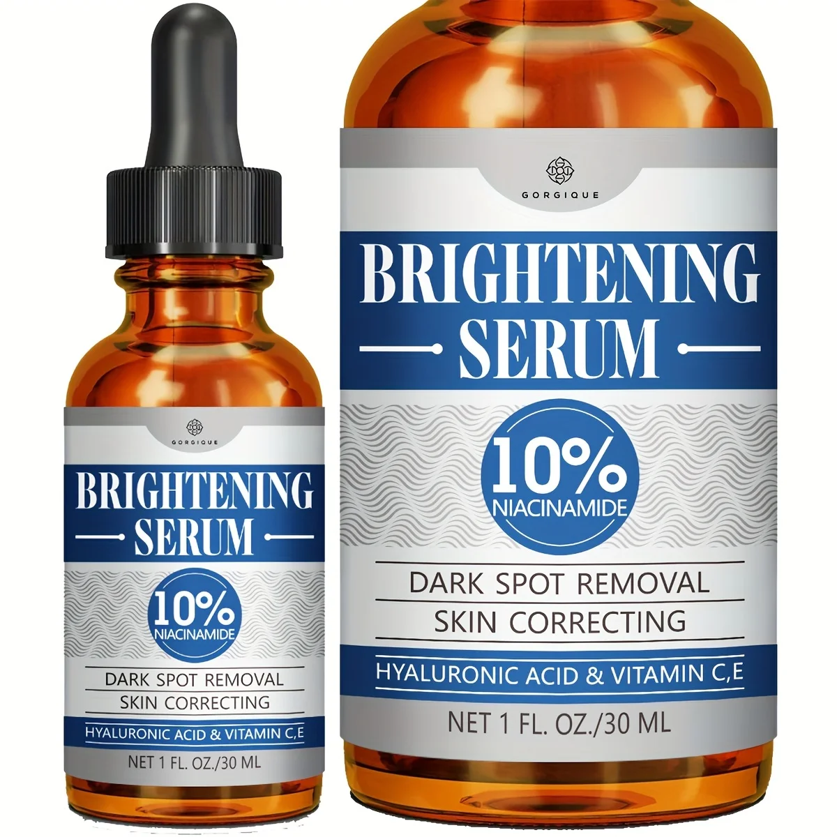 Brightening Serum Dark Spot Corrector for Face Potent C Serum with Hyaluronic Niacinamide 10% Alpha Arbutin