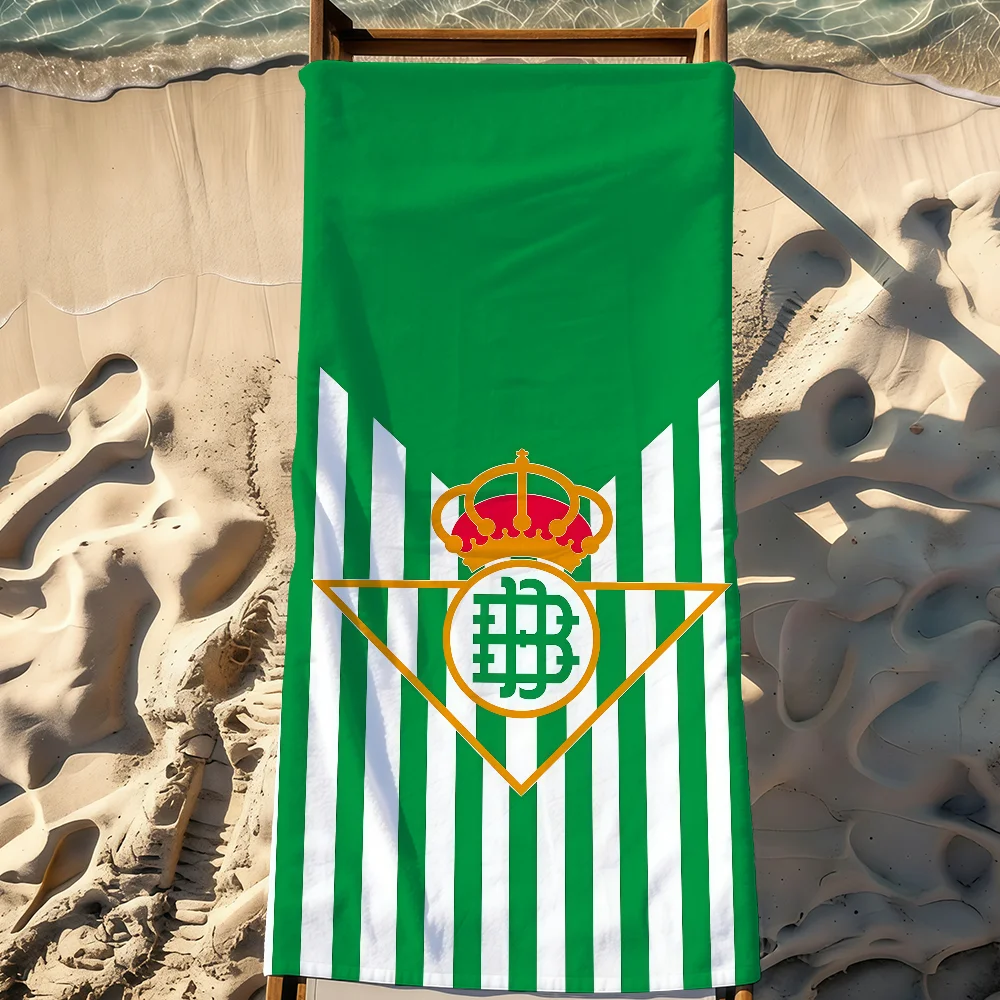 Art of R-Real B-Betis-S Cool Balompié Towel Sports Quick Dry Travel Camping Sandproof Soft Light Large Beach Towel