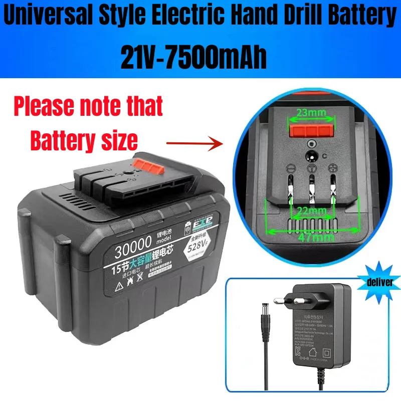 For Makita.21V 228VF 328VF Rechargeable lithium-ion batteries.Suitable for large electric tools, pistol drills, and screwdrivers