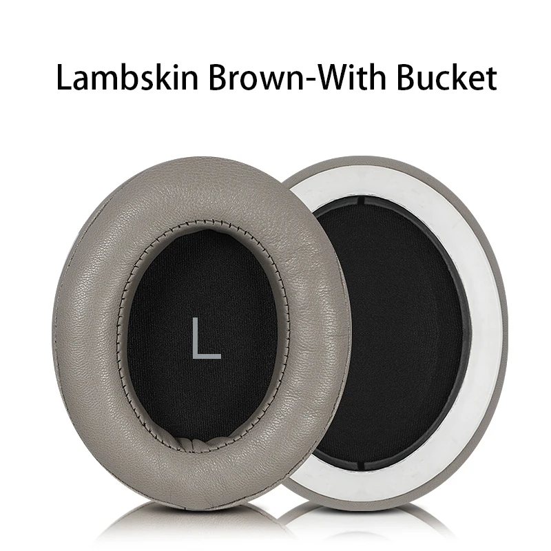 Da Cừu Miếng Đệm Tai Nghe Thay Thế Nút Tai Nghe Bằng Da Thật EarCup Tai Dành Cho Tai Nghe Chụp Tai Sennheiser Momentum 3.0 Tai Nghe