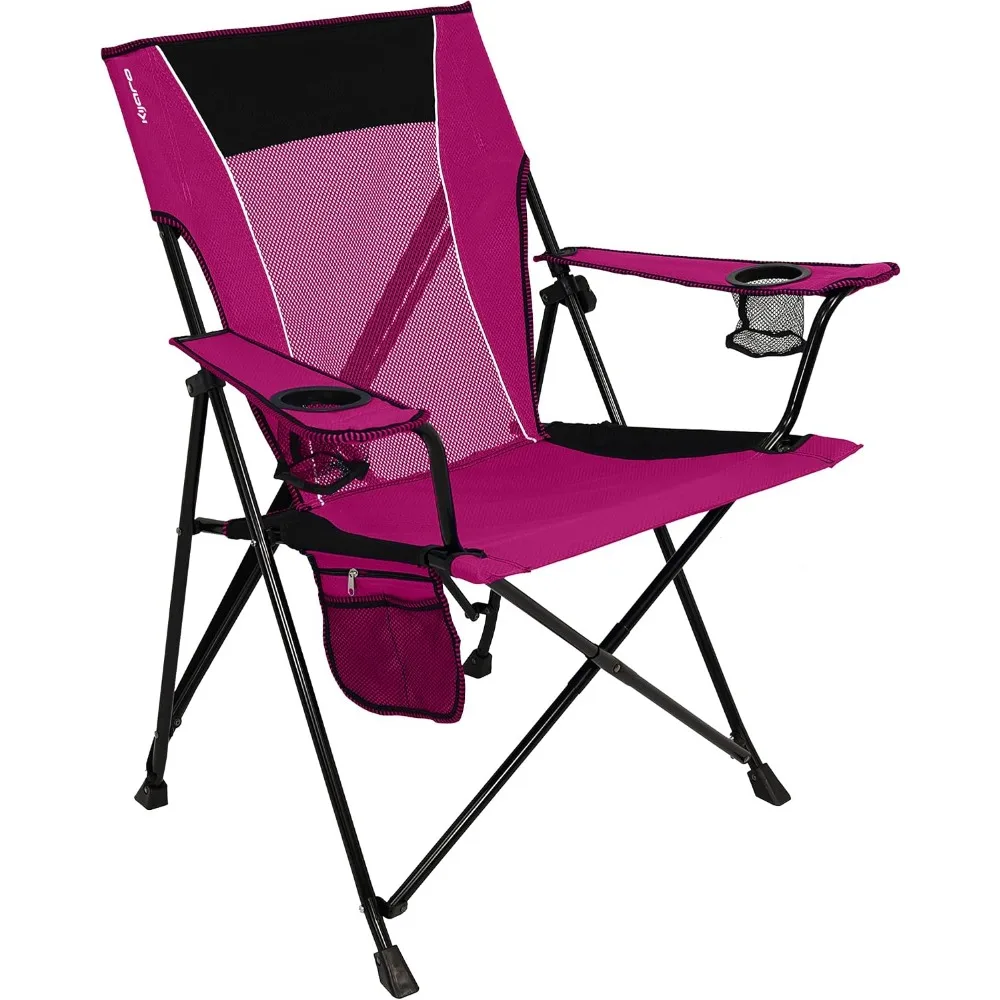 Versatile Folding Camping Chairs - Outdoor Comfort with Dual Lock Stability for Sports and Lawn Activities