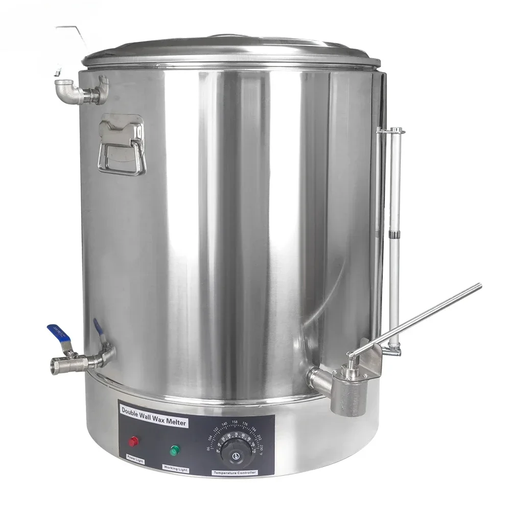 Stainless steel 100kg honey bucket storage tanks honey heating tank