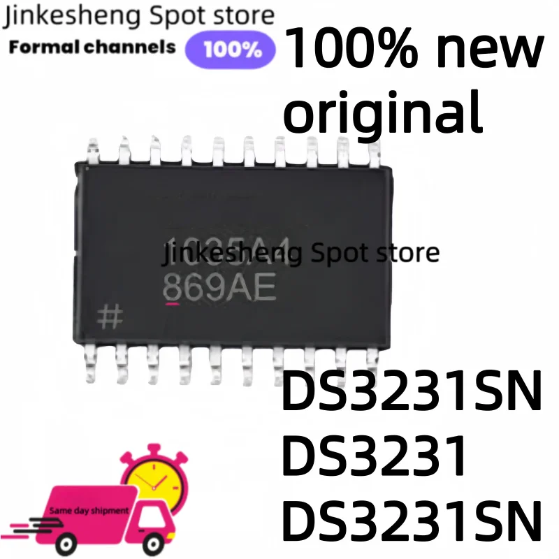 (10 PCS-50 PCS/LOTE) 100% novo original DS3231SN DS3231 DS3231SN #     Chipset TR SOP-16