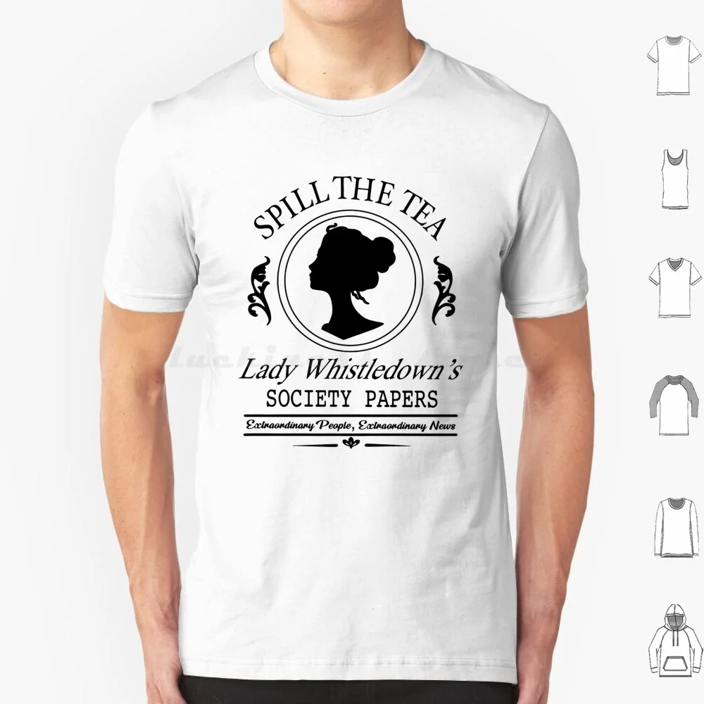 Spill The Tea Lady Whistledown's Vintage 2 T Shirt Men Women Kids 6xl Social Season Tea Spill Tea Queen Charlotte Penelope