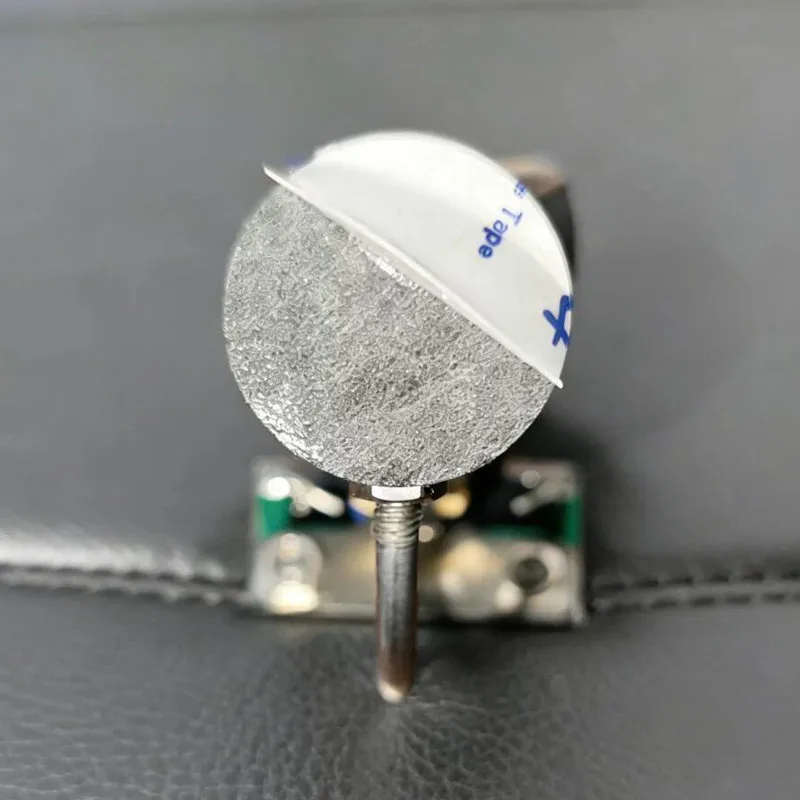 Solar Powered Car Ornament 4‑Leaf Rotating Windmill Auto Dashboard Decoration With Adhesive Base