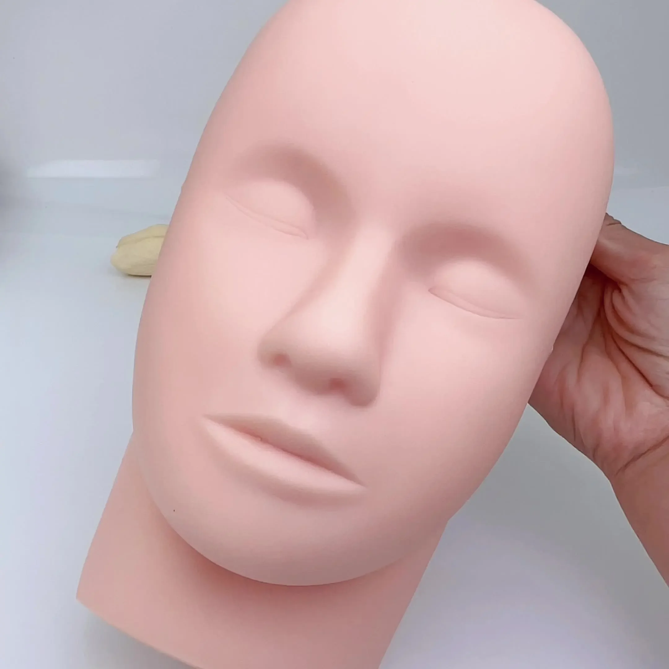 1pcs Training Head&10 sheet La - Lash Mapping Sticker 评论和价格