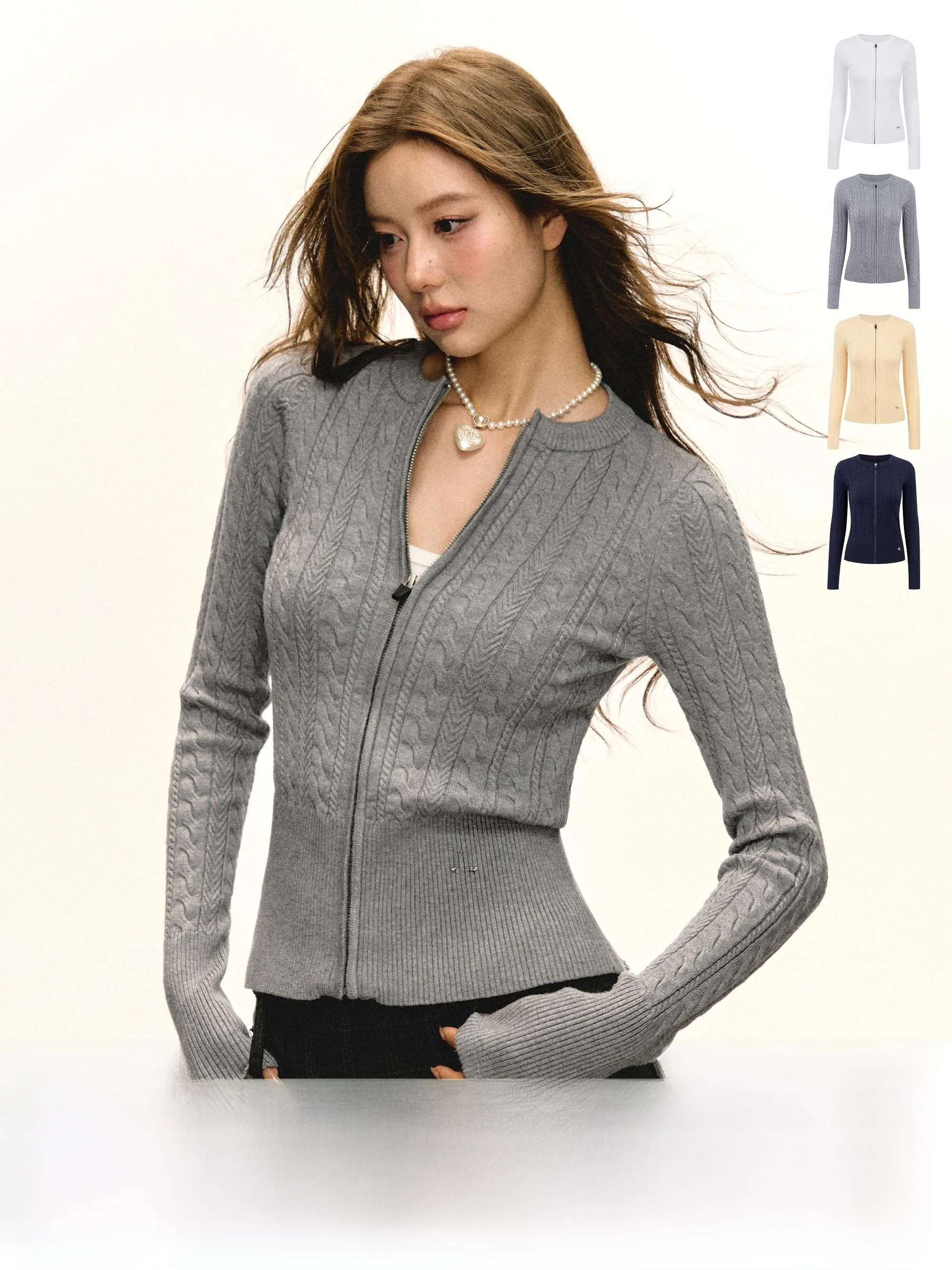 

Ariseism Women's Slim Fit Knitted Sweater Coat round Ne Tassel Cardigan Autumn New Sle Base irt Inner Wear Street Sle