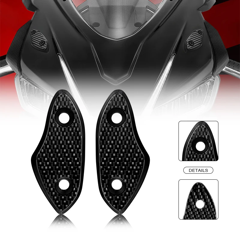 

Motorcycle Windscreen Driven Mirror Hole Protection Cover For RSV4 RSV4 1100Factory RS660 Mirror Cap rsv4 rs660 Accessories